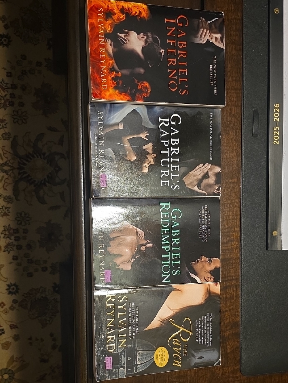 Gabriel Series Paperback Book Set - Black and Multicolor Covers